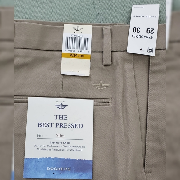 Dockers Slim Fit Khaki 29 X 30 - Picture 4 of 6
